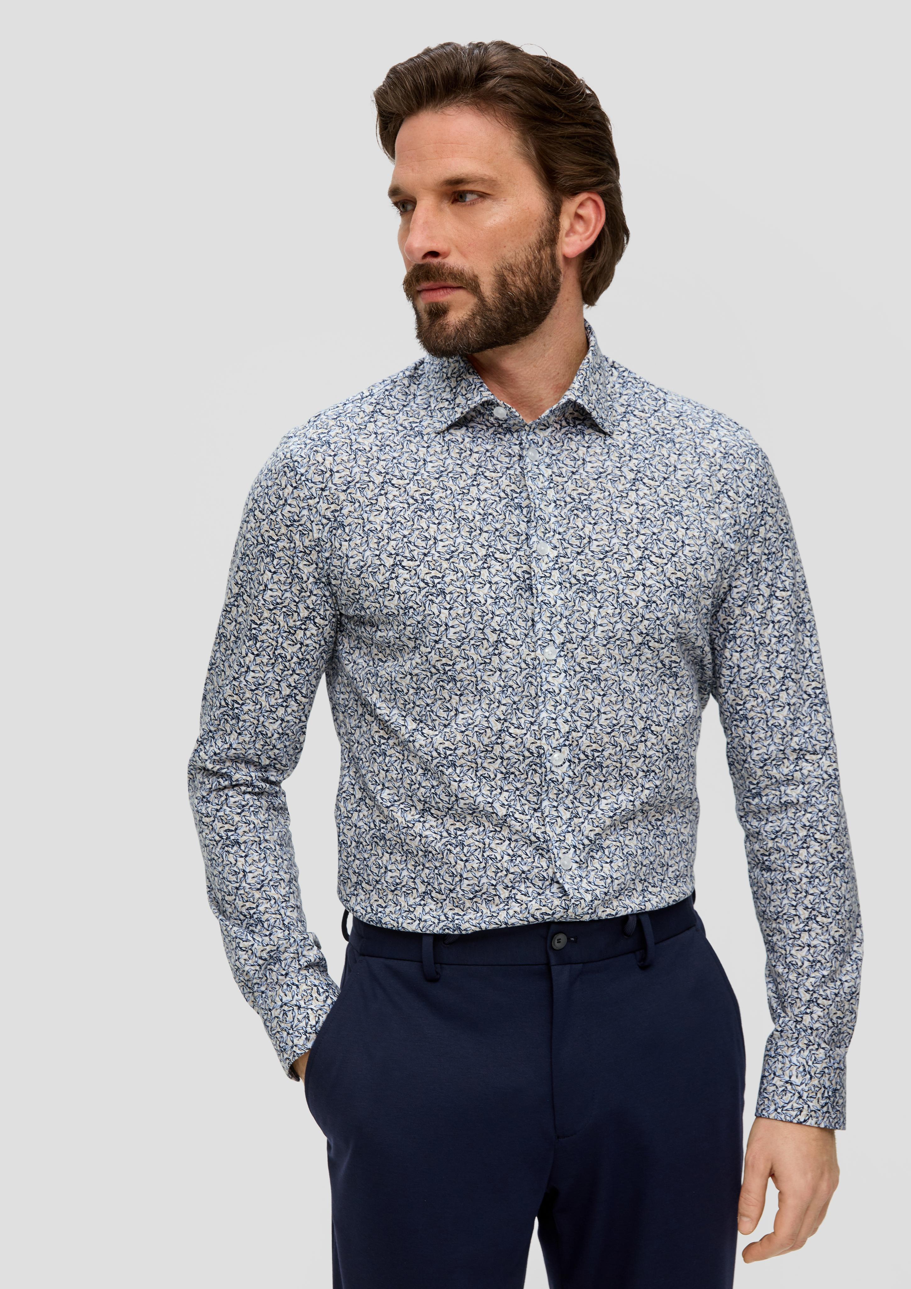 Hemd mit All-over-Print  2142876-53A5