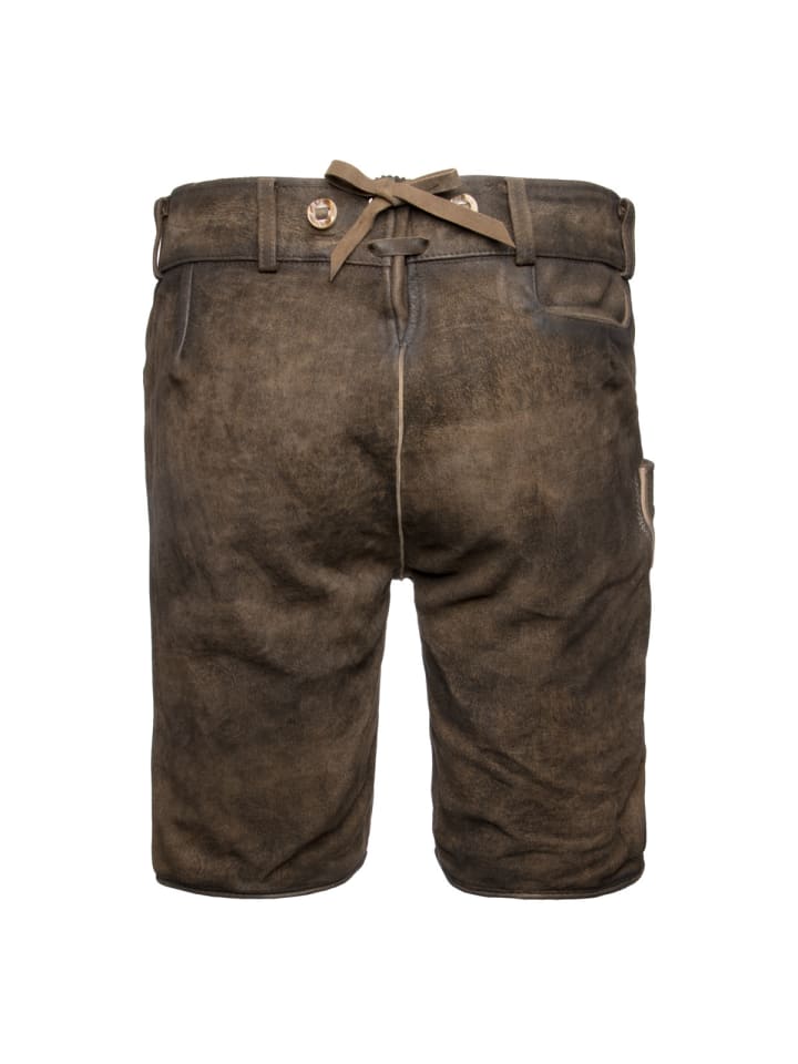 Stockerpoint Lederhose Beppo4 in dunkelbraun günstig kaufen