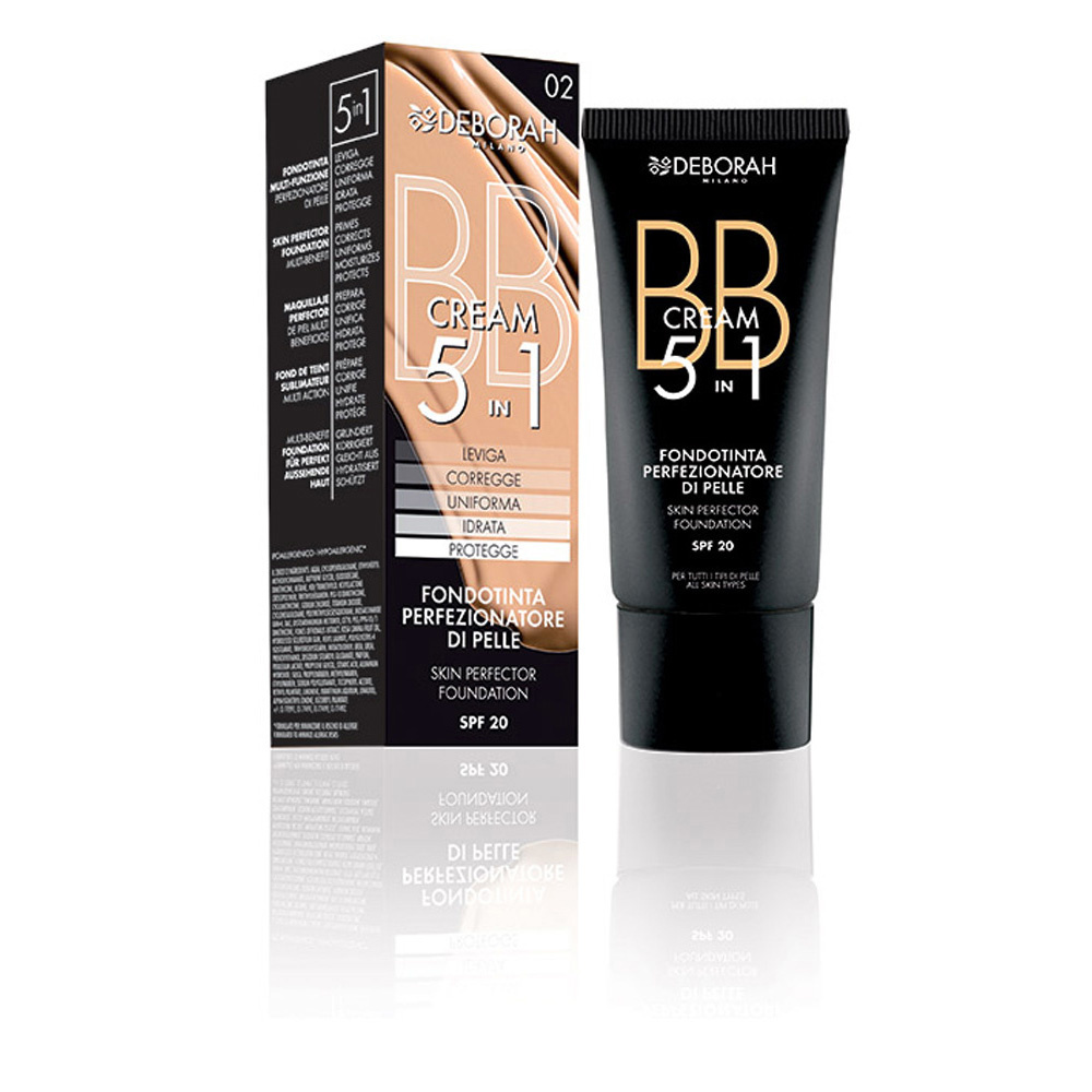 deborah milano BB Crème 5-en-1 FOND DE TEINT