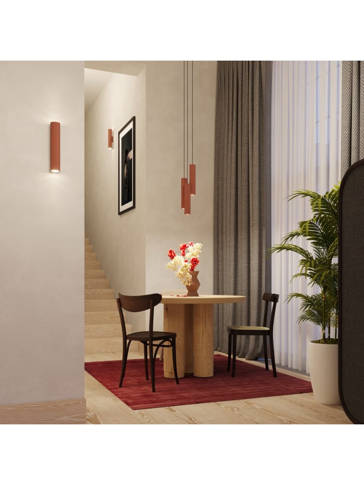 Nice Lamps Wandleuchte CASTRO 2 roter Ocker H 30 cm günstig kaufen onesize