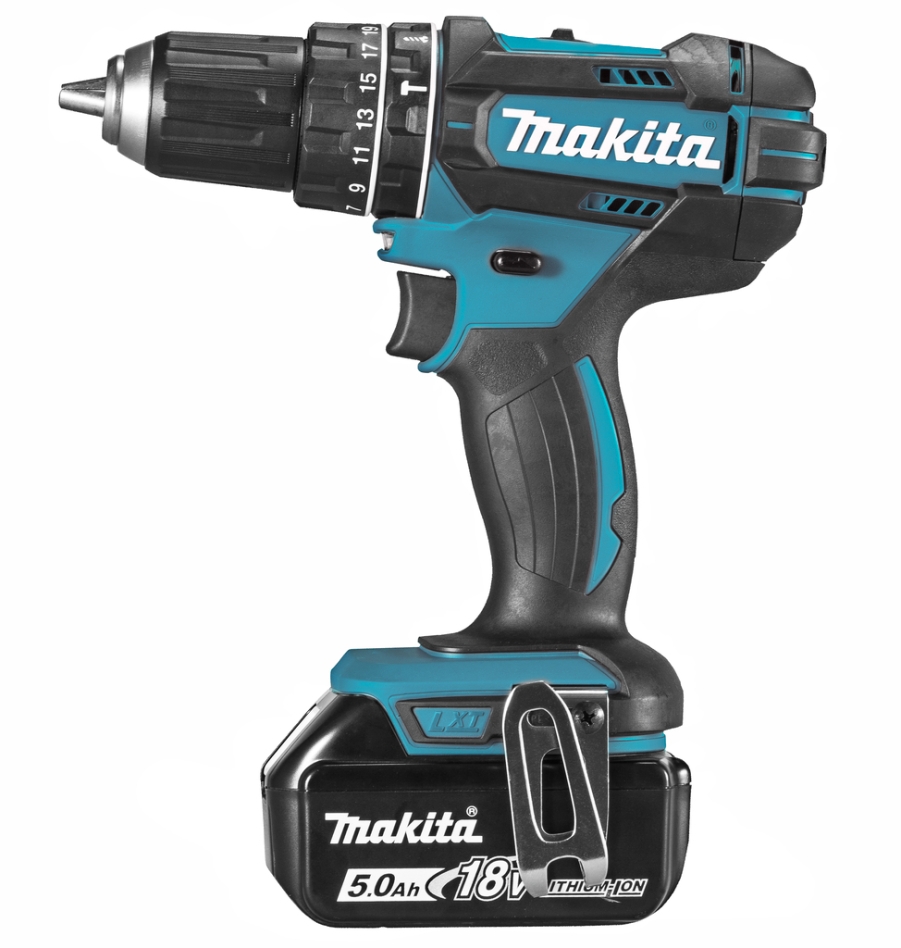 Makita DHP482RTJ Klopboormaskine 18V 5,0 AH Li-Ion