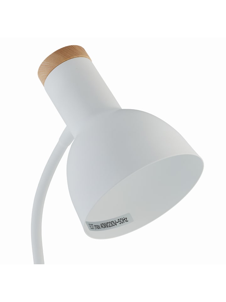 relaxdays Schreibtischlampe mit Stifthalter in Weiß günstig kaufen onesize