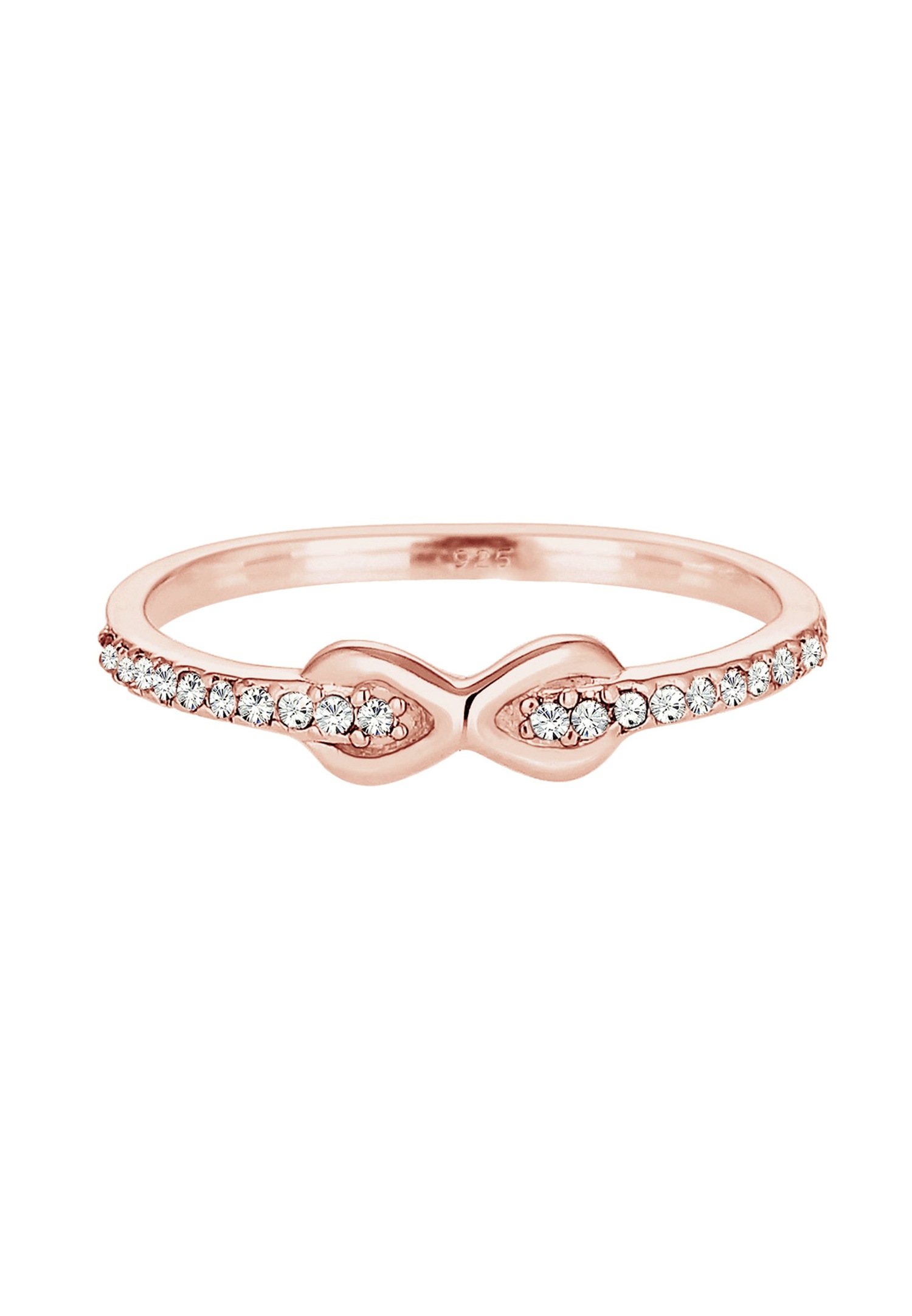 Elli Infinity Crystals Elegant Cute 925 Silver