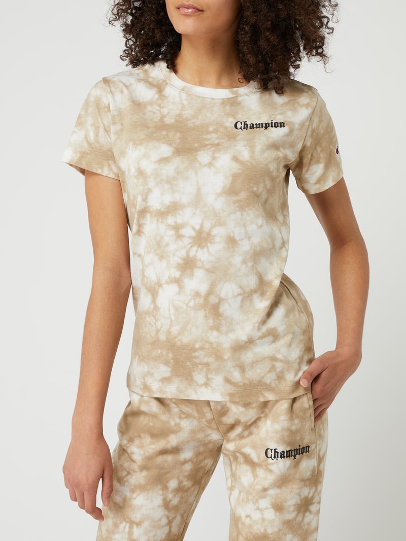 Custom Fit T-Shirt aus Baumwolle - Champion x P&C - Exklusiv bei uns in beige