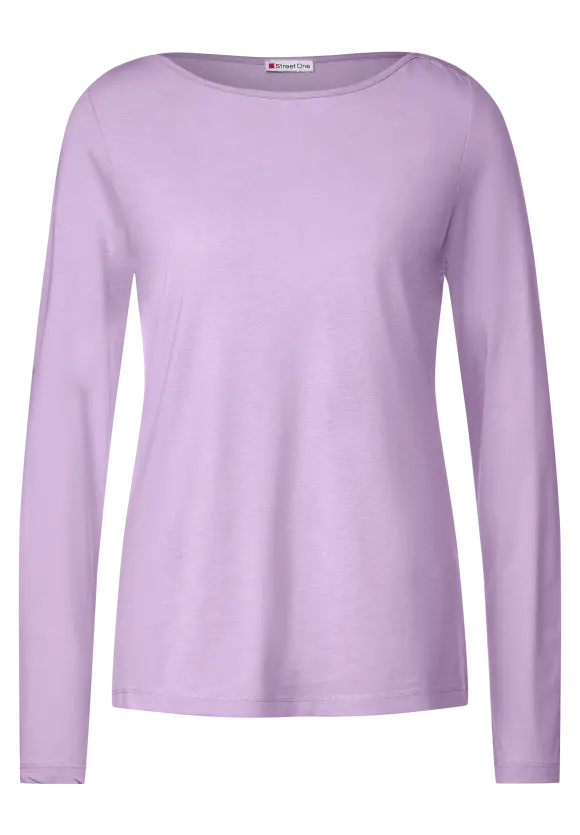 Street One Shirt mit U-Boot-Ausschnitt