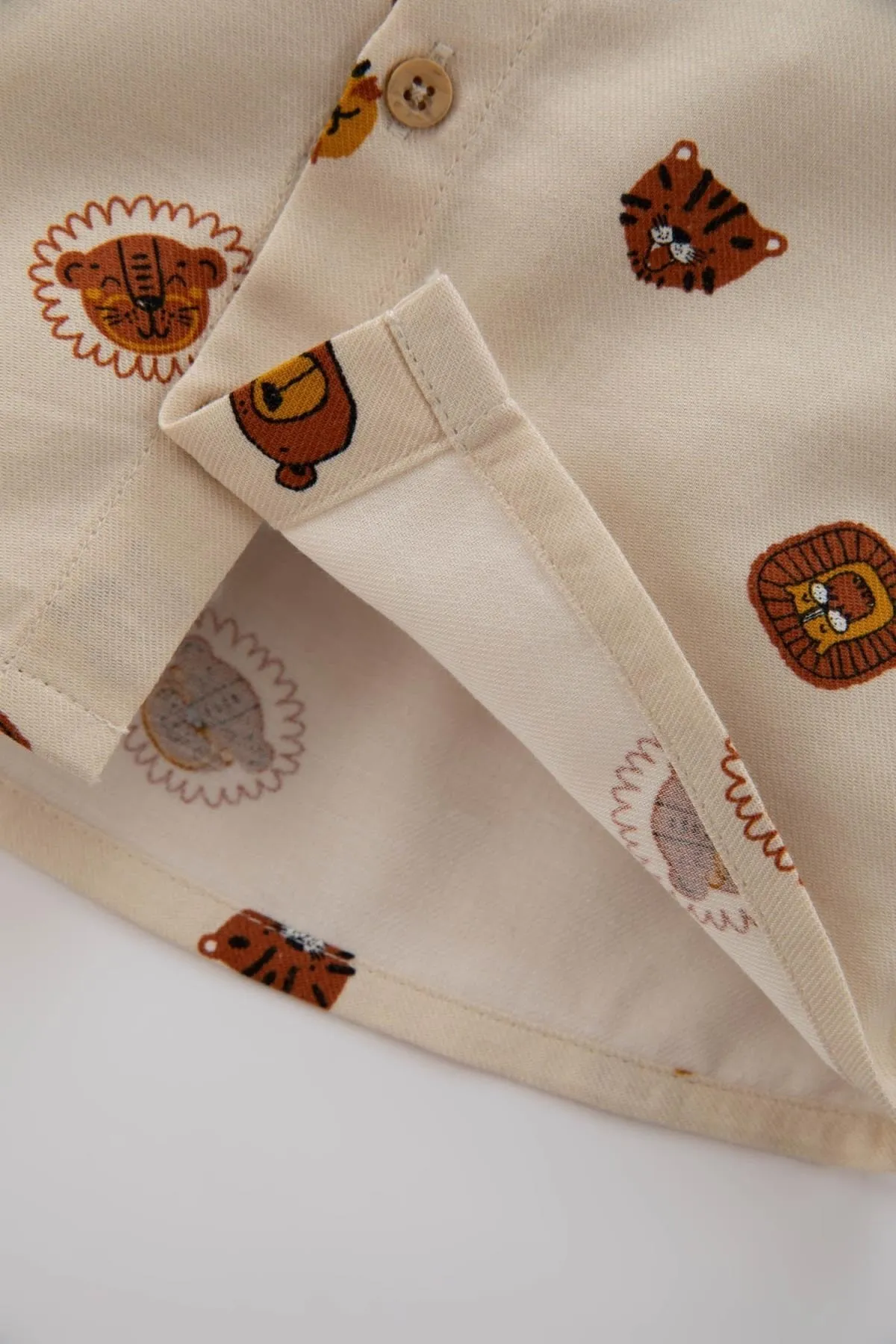 DeFacto  Langärmliges Hemd aus Twill mit Hemdkragen für Babys