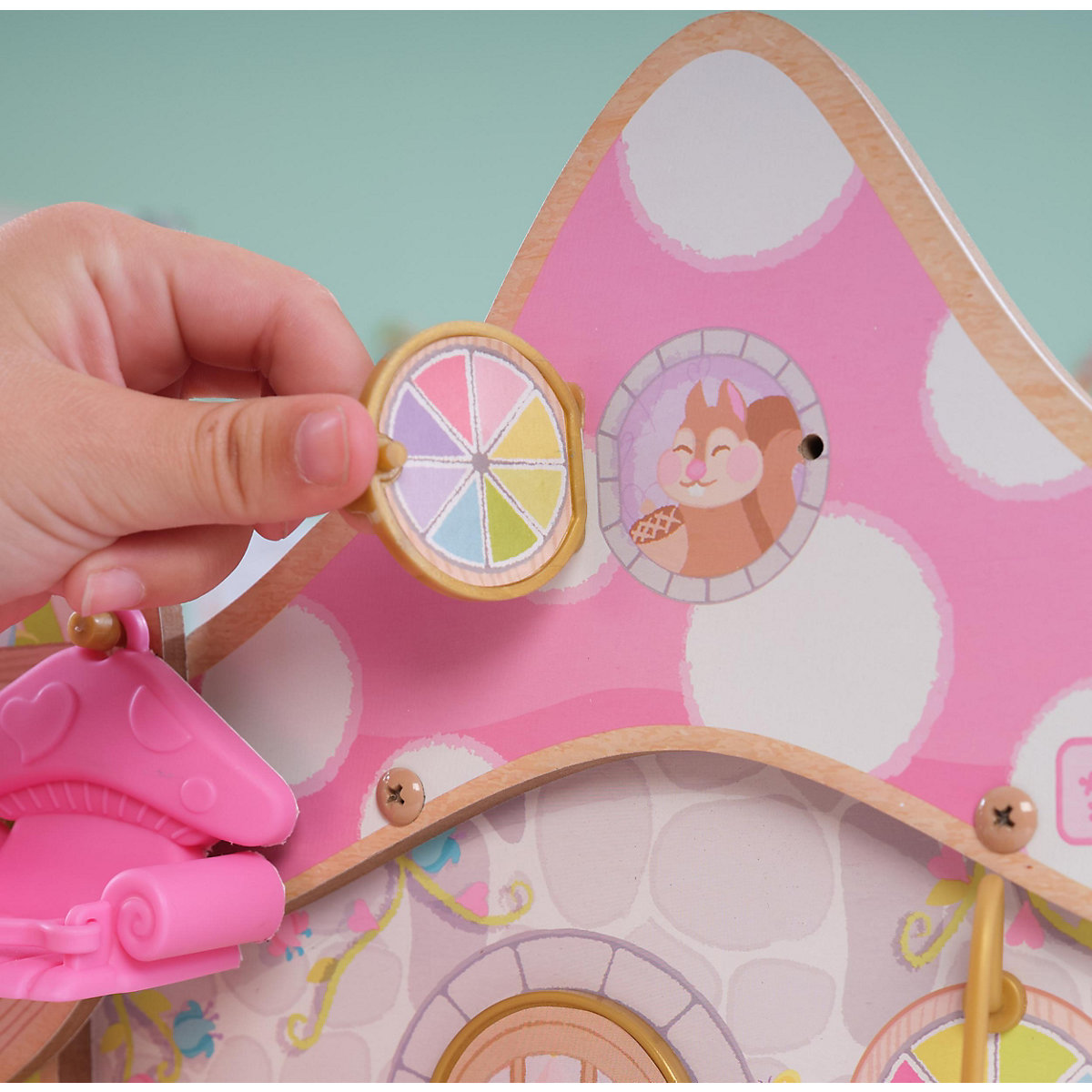 Lil' Green World Ferris Wheel Fairy Cottage
