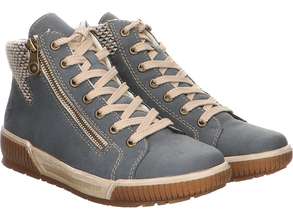 RIEKER Modische Pumps blau