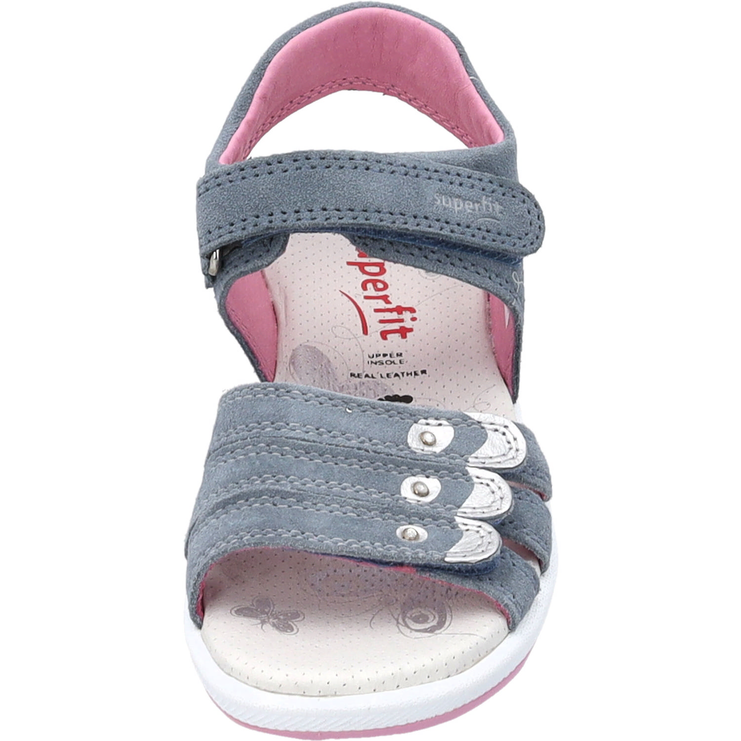 Superfit EMILY 06137, Sandaletten, Kinder, BLAU/ROSA