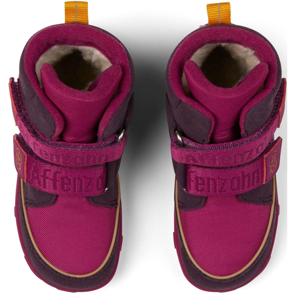 Affenzahn Winterstiefel Vegan Comfy Vogel mit Membran Klett