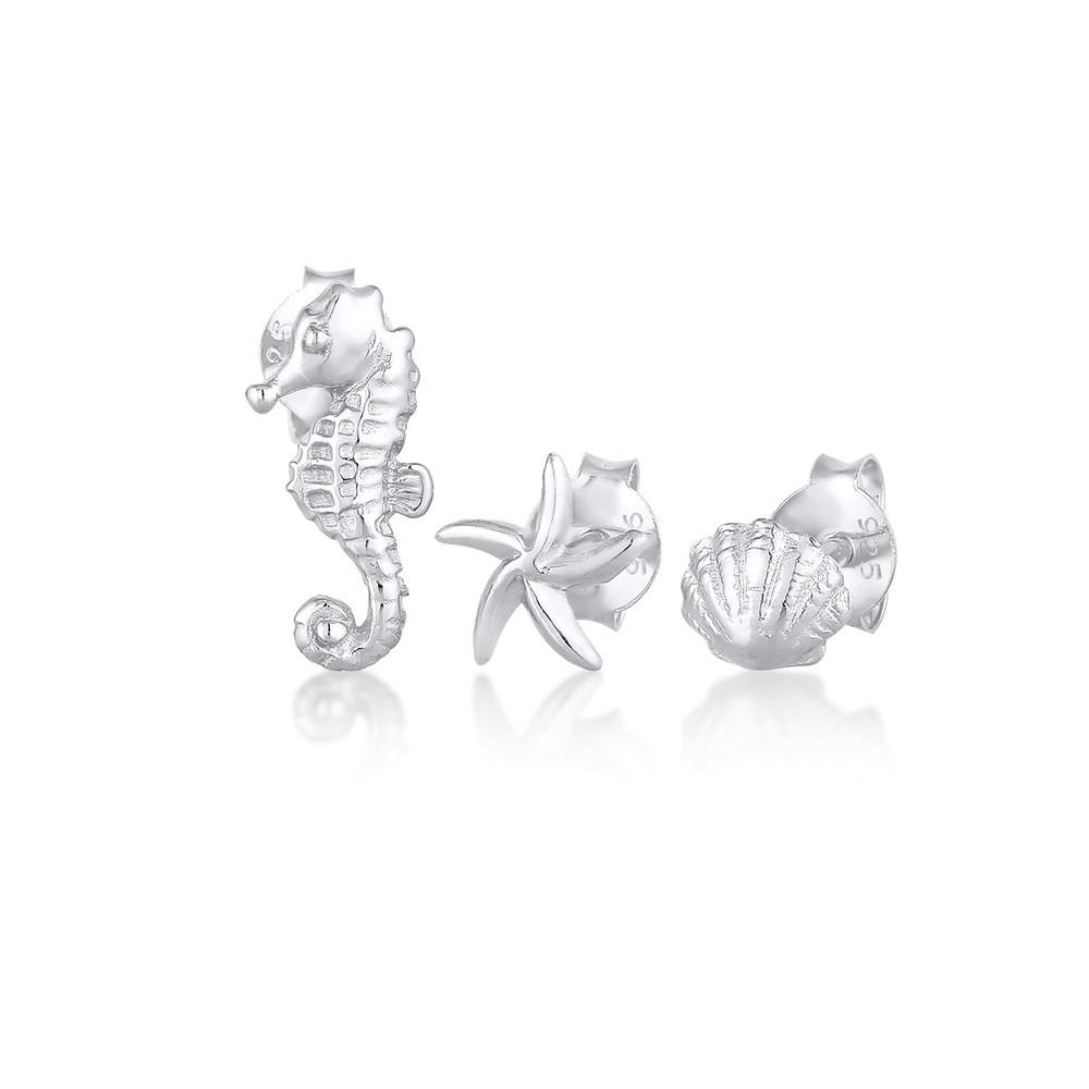 Elli Elli Boucles d'Oreilles Boucles d'oreilles d'été pour dames en argent sterling 92 Boucles d'oreilles