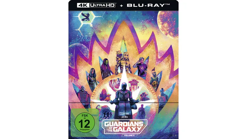 Guardians of the Galaxy Vol. 3 - Steelbook - Limited Edition  (4K Ultra HD) (+ Blu-ray)