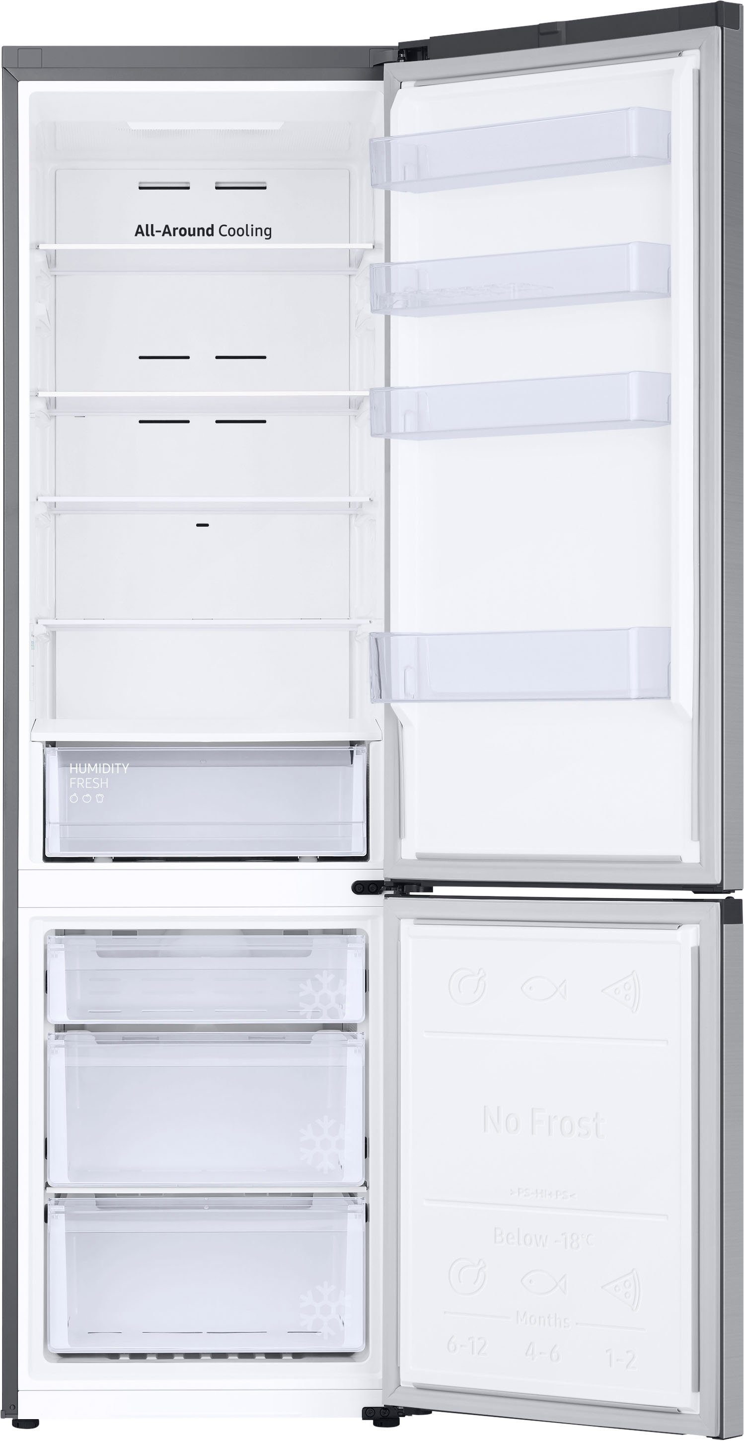 Samsung Kühl-/Gefrierkombination RB7300 RL38C600CSA, 203 cm hoch, 59,5 cm breit