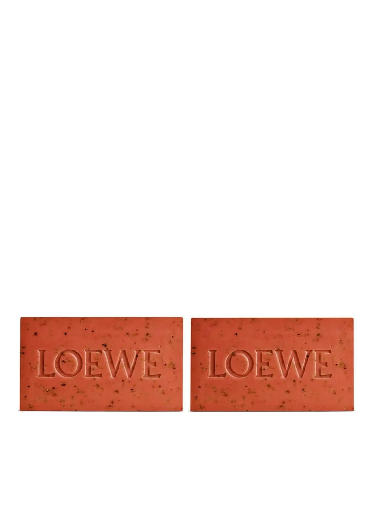 Set de 2 săpunuri mini-bar LOEWE cu parfum de frunze de roșii - săpun