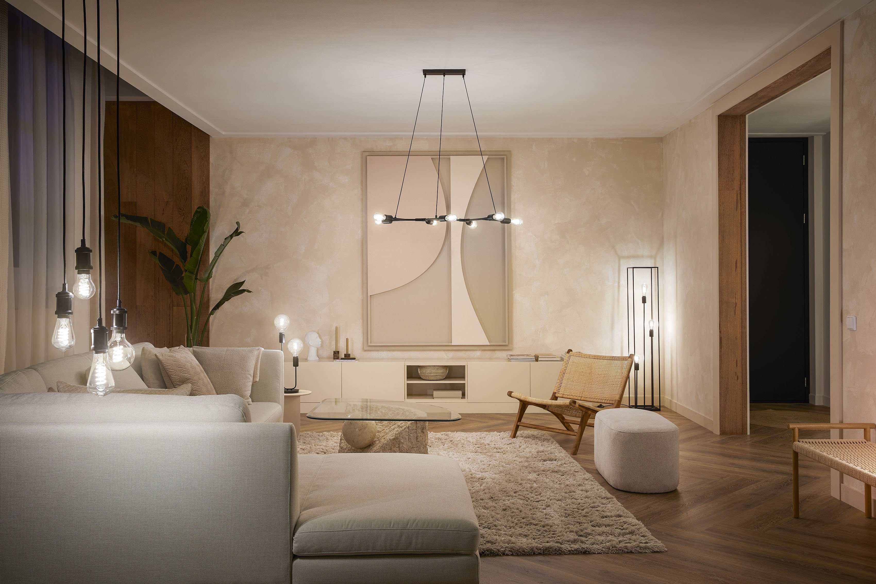 Philips Hue LED-Filament White Ambiance E14 Filament Einzelpack, E14, 1 St., Warmweiß