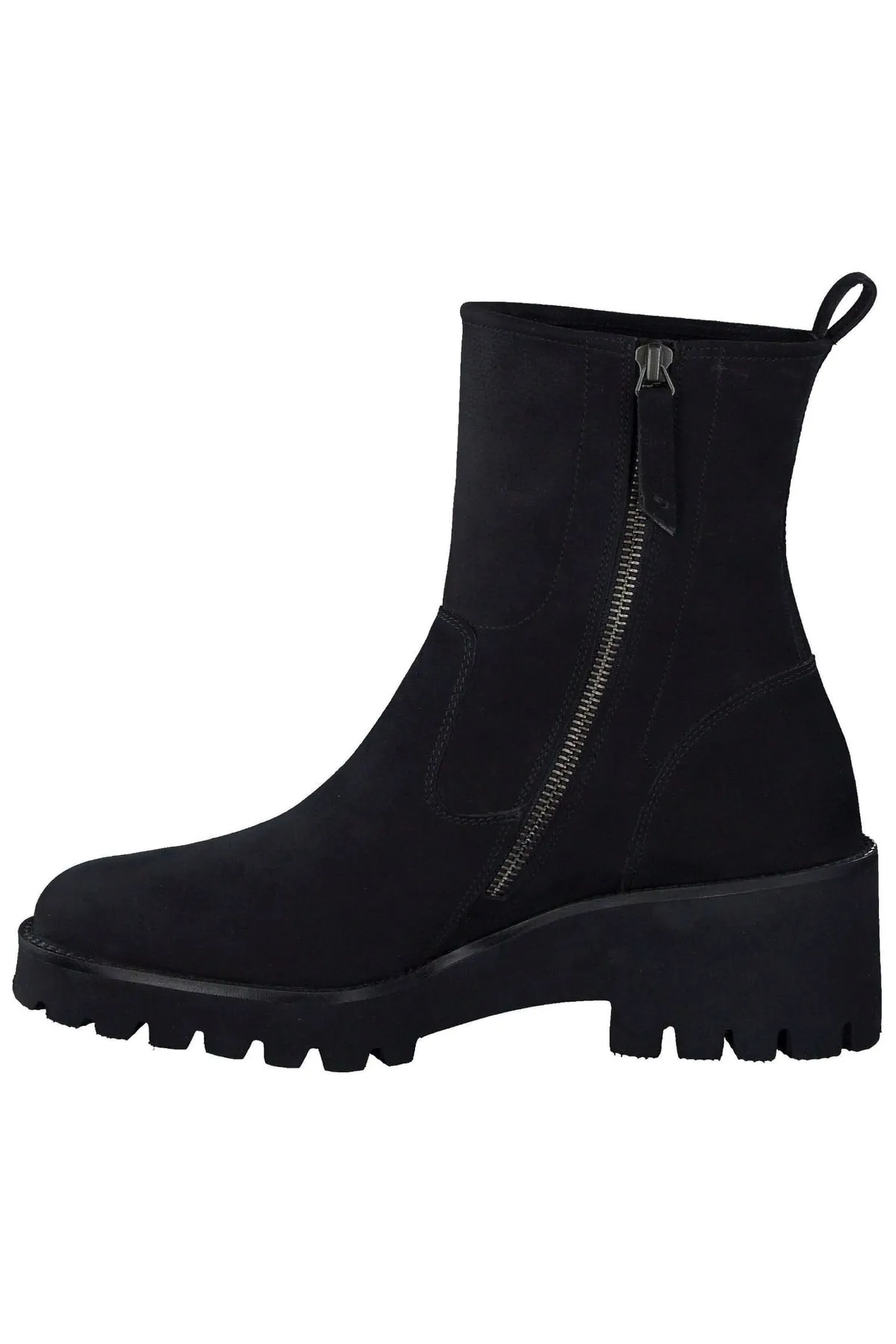Paul Green  Stiefelette - Schwarz - Blockabsatz