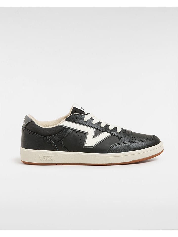 Vans Leder-Sneakers in Schwarz günstig kaufen