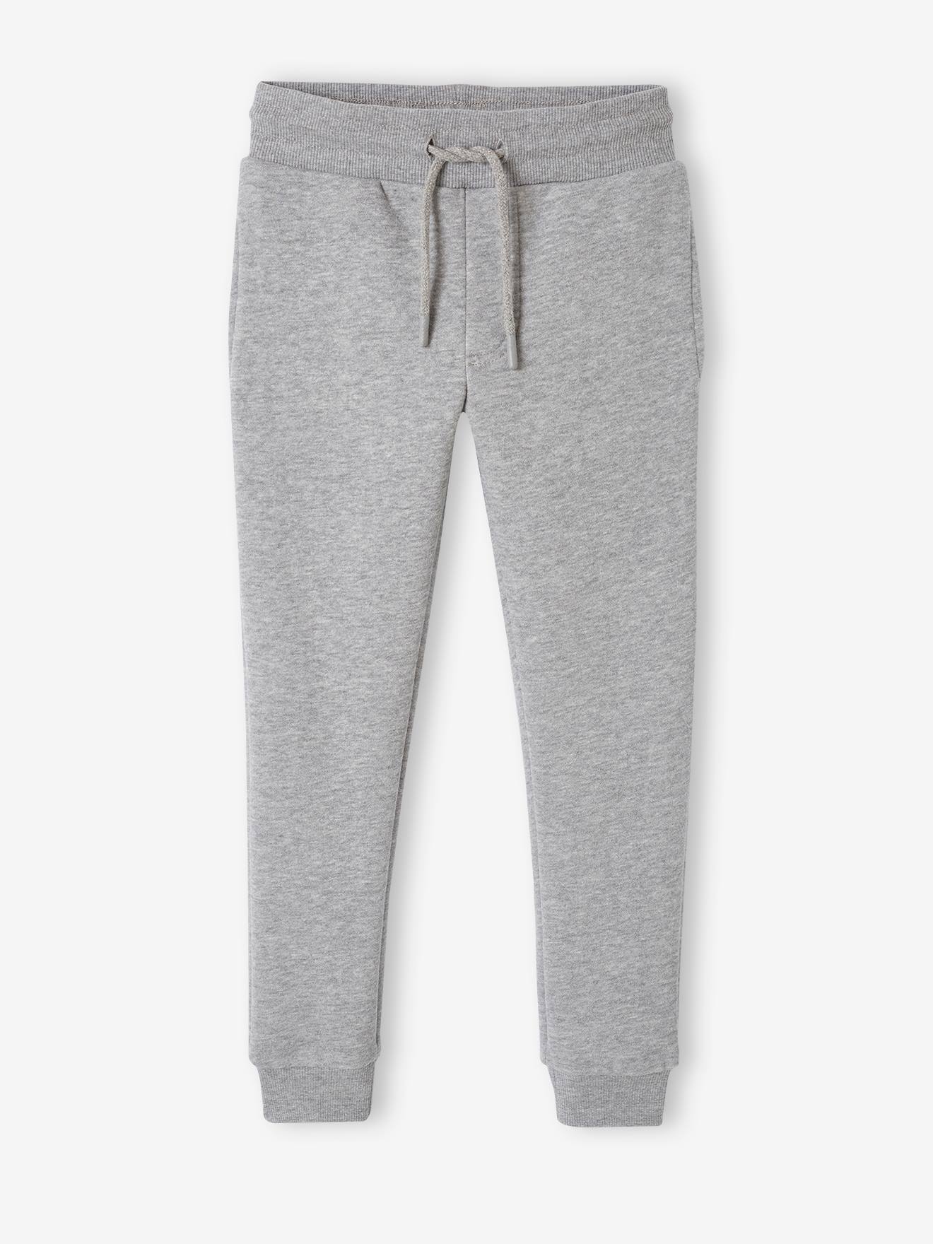 Ensemble sport garçon sweat à capuche et jogging en molleton marine