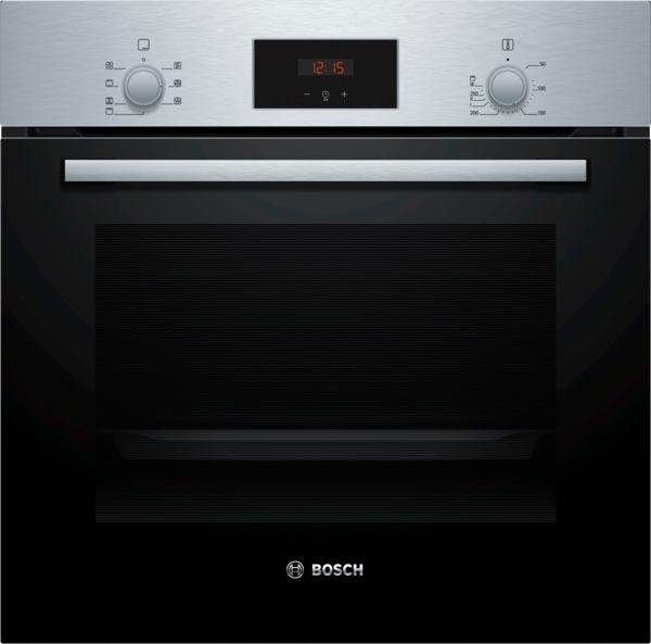 BOSCH Einbaubackofen Serie 2 HBF133BR0, mit Teleskopauszug nachrüstbar, ecoClean Direct