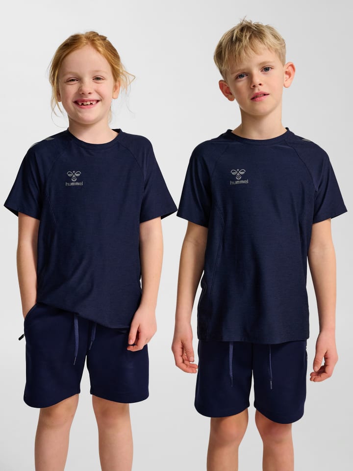 Hummel Hummel T-Shirt Hmlcima Kinder in MARINE MELANGE günstig kaufen