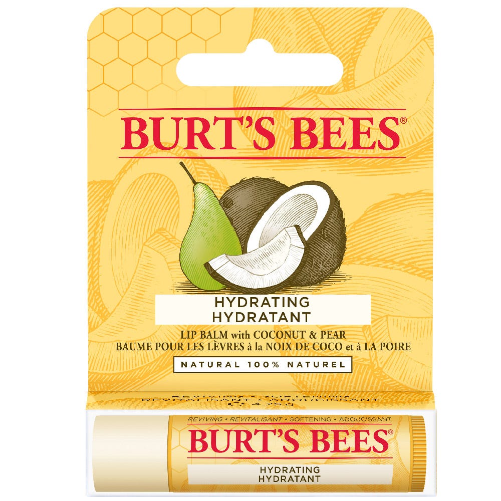 Burt's Bees Coconut & Pear Lip Balm Stick Blister 4,25 g