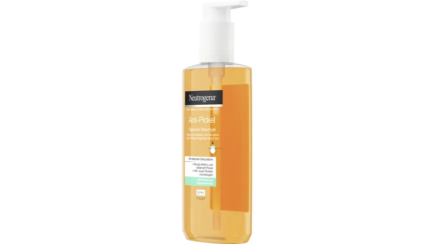 Neutrogena Anti-Pickel Tägliches Waschgel ölfrei 200 ml