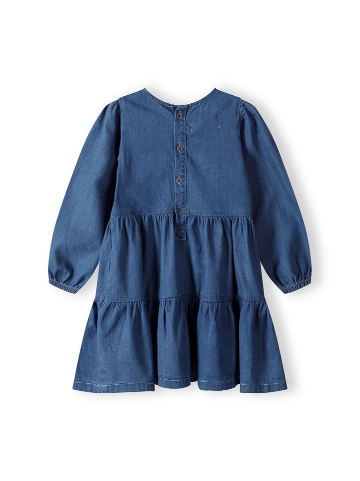 Minoti Jeanskleid Fleurs 2 in blau günstig kaufen