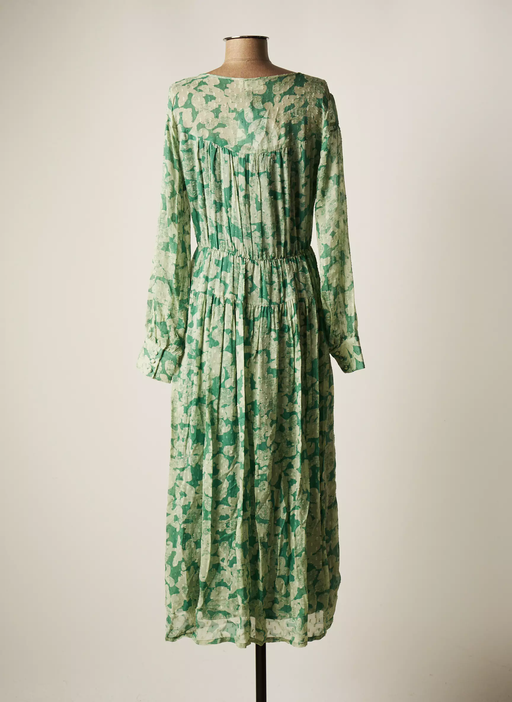 Atelier Reve Robes Longues Femme couleur vert