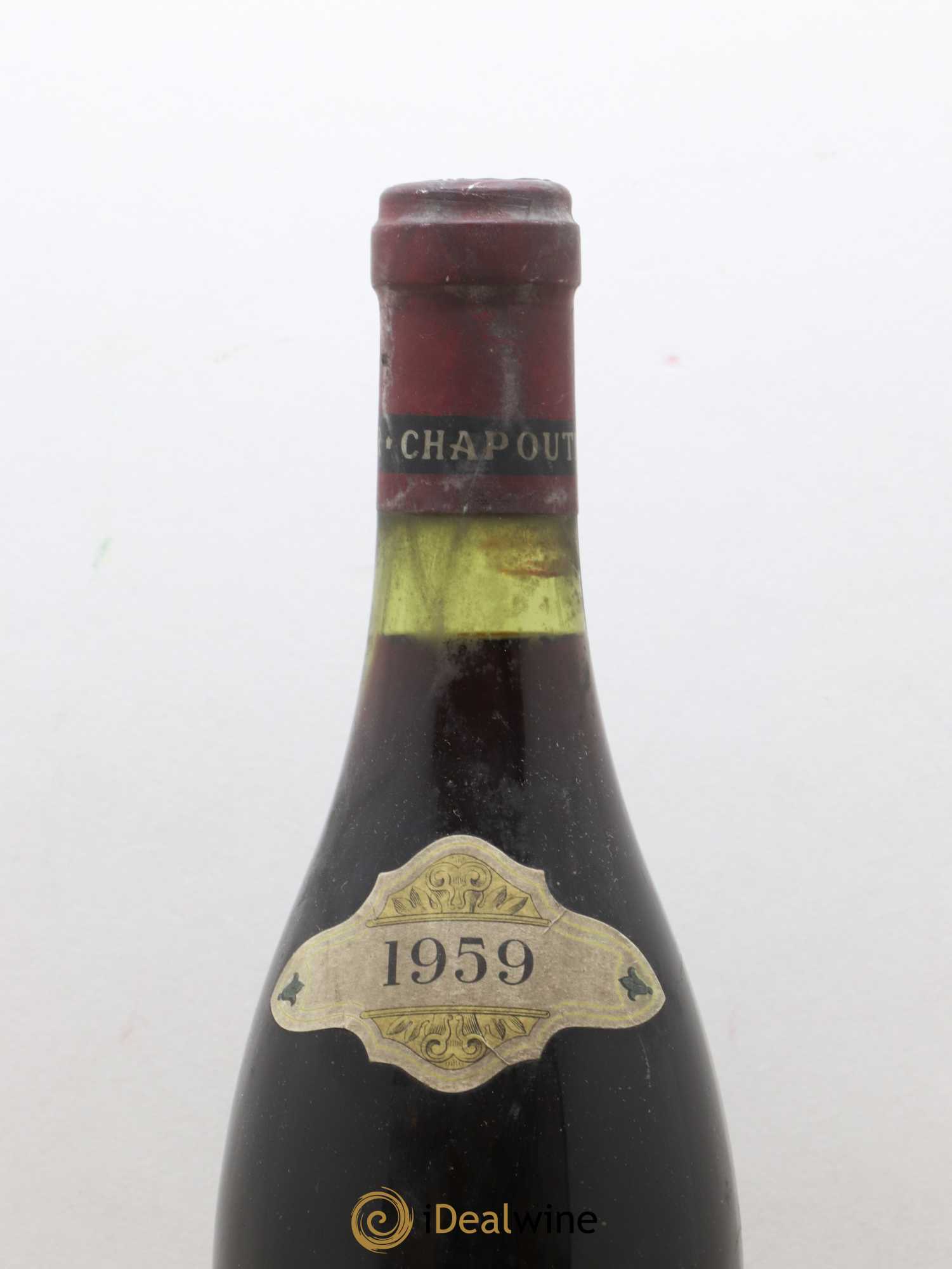 Châteauneuf-du-Pape La Bernardine Chapoutier  1959 - Lot de 1 Bouteille