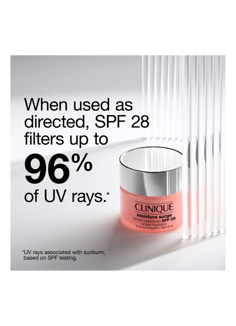 CLINIQUE Moisture Surge™ Cremă hidratantă ușoară cu spectru larg SPF 25 – Cremă hidratantă de zi și de noapte