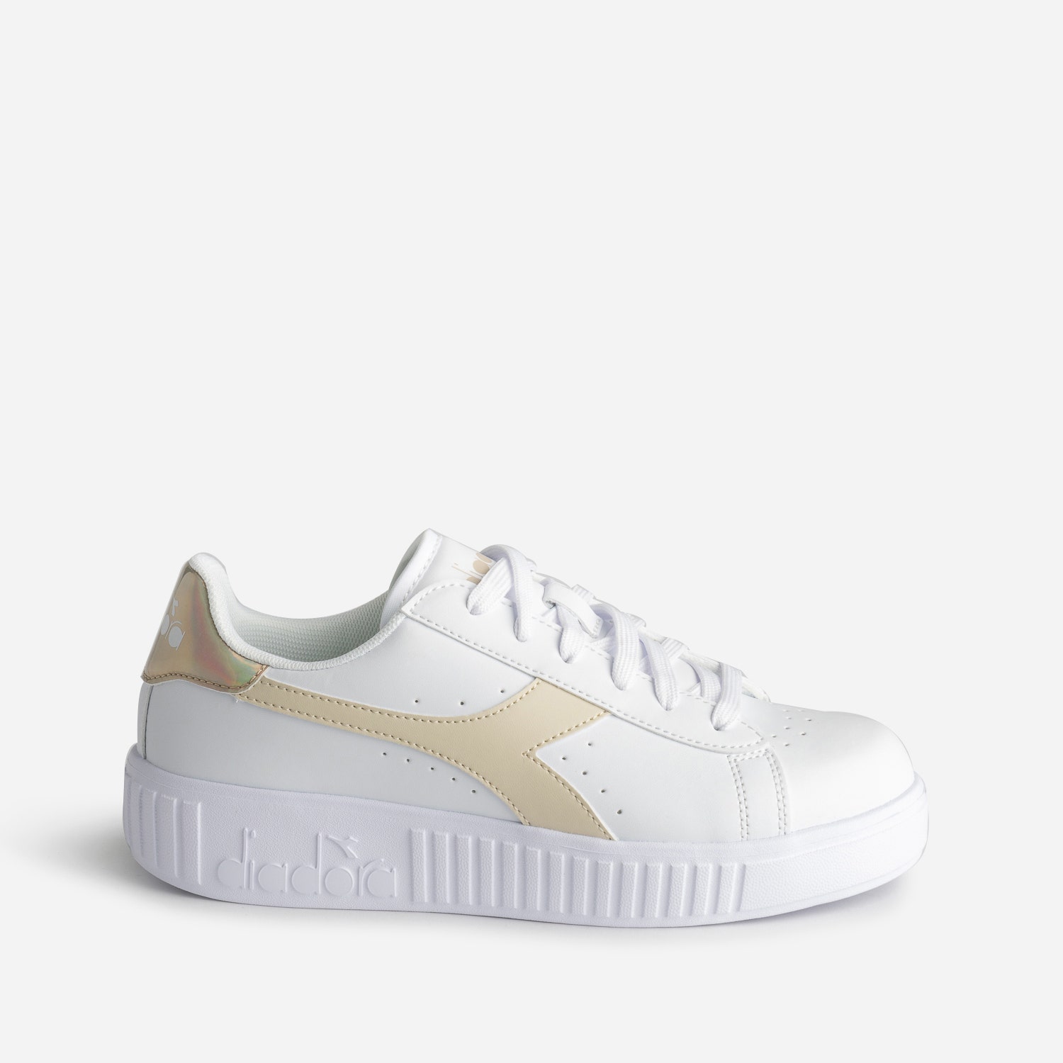 Tennis DIADORA blanche et beige