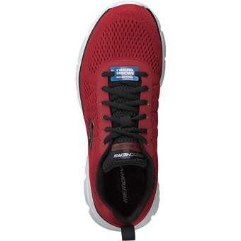 Skechers Burns 2.0 Sneaker in rot