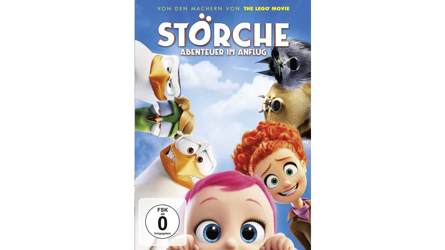 Störche - Abenteuer im Anflug