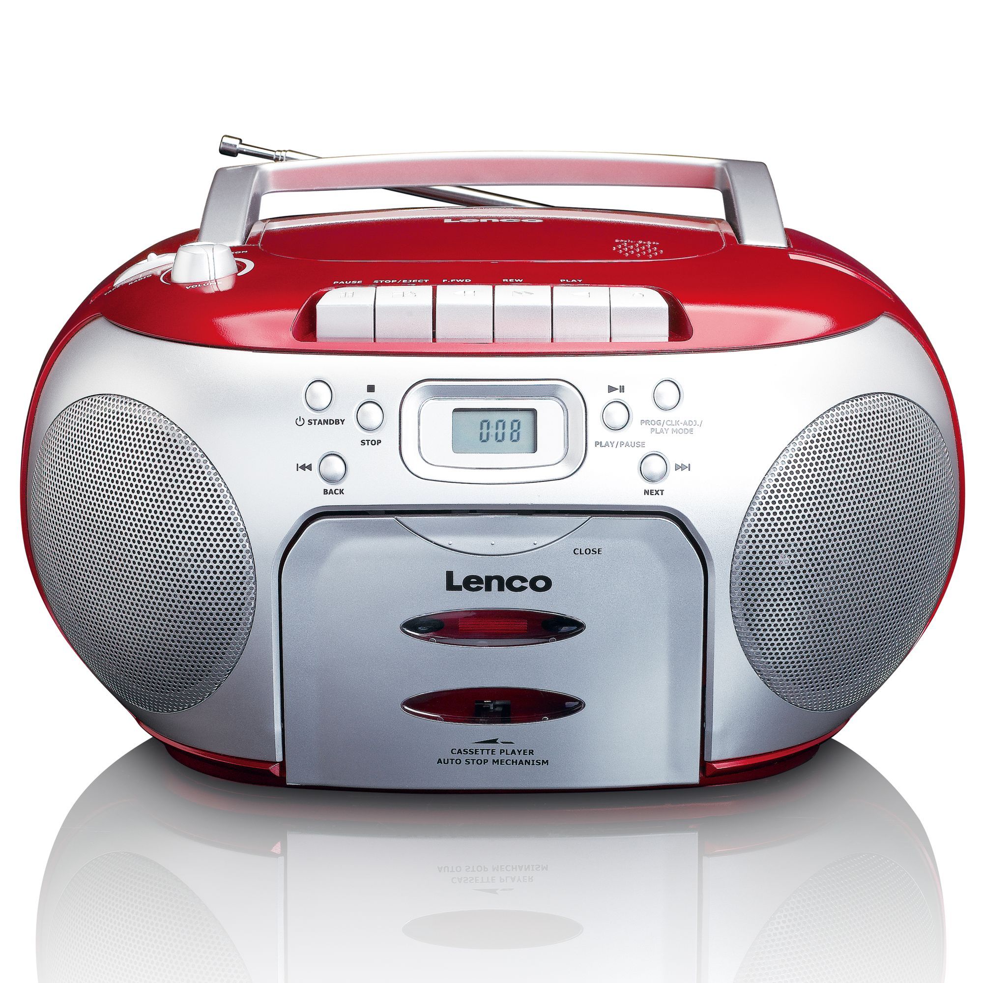 Lenco SCD-420 Tragbares FM-Radio