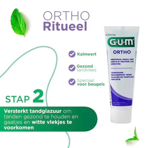 GUM Ortho -hammastahna 75ml