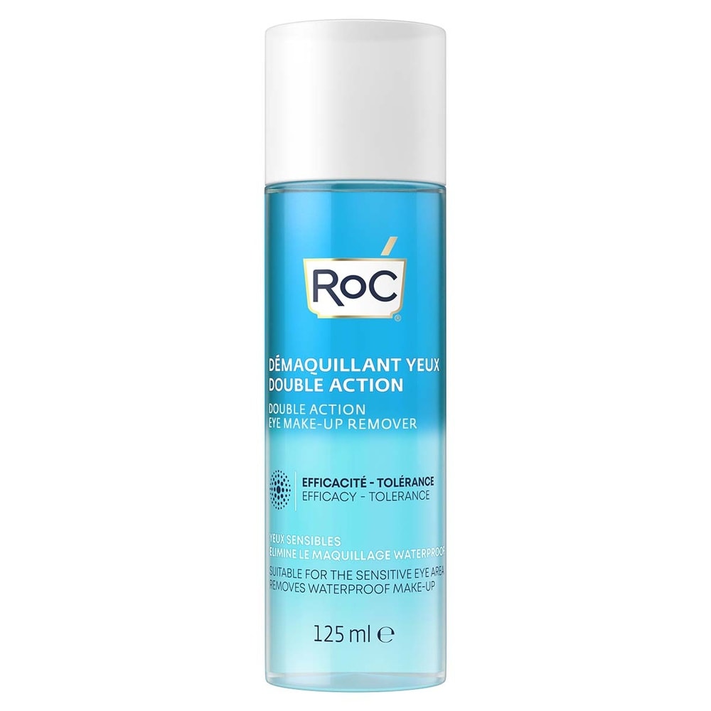 roc RoC Démaquillant Yeux Double Action 125ml Nettoyant Visage