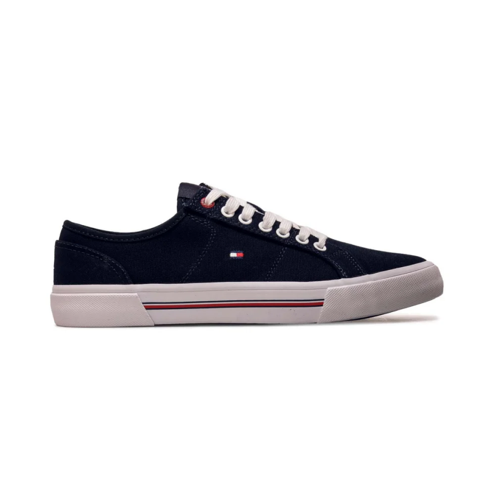 Tommy Hilfiger Core Corporate Vulc Canvas Desert Sky FM0FM04560 DW5 / rot