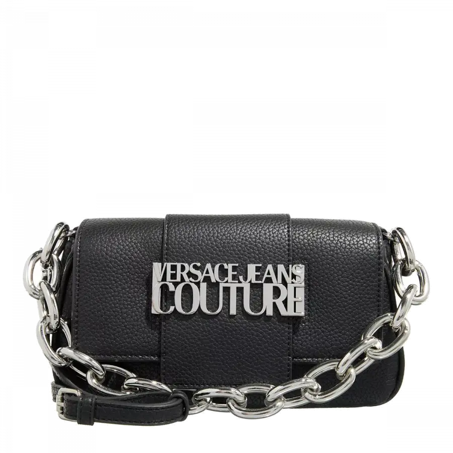 Versace Jeans Coututre - Versace Jeans Couture Shoulder Bags Metallkette Black - schwarz