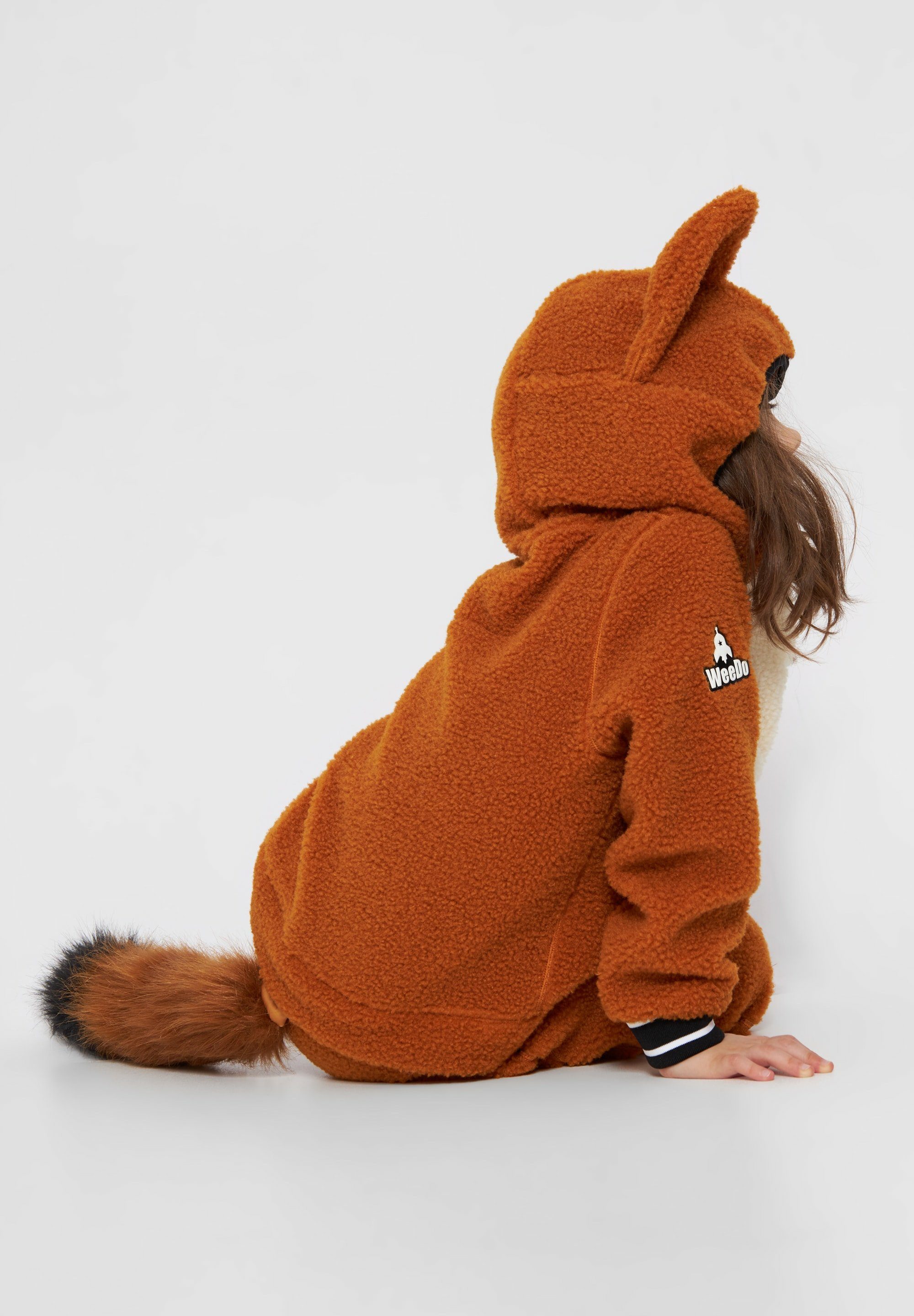 WeeDo Fleeceoverall FOXDO Fox Mitwachsfunktion, Toilettensystem