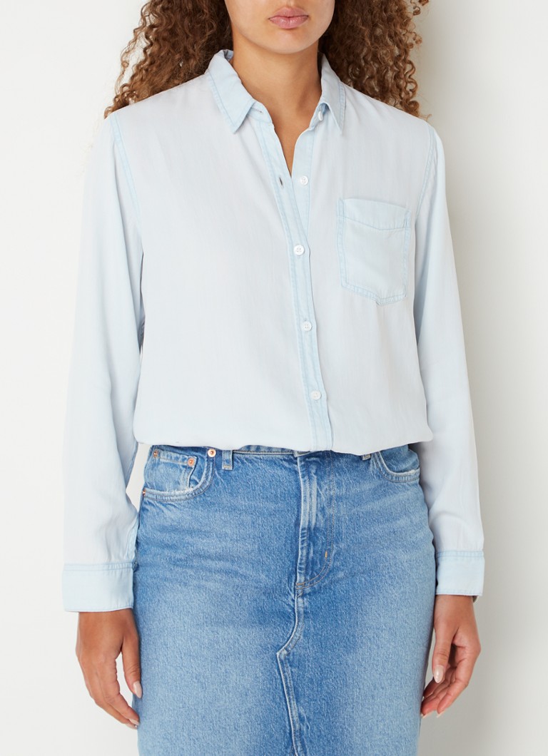 Bluza od liocela Rails Ingrid s džepom na prsima