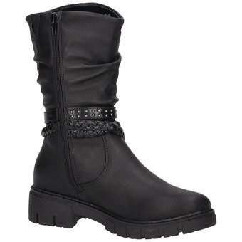 Barbarella Stiefelette in schwarz