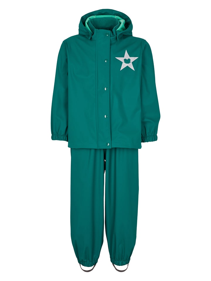Fred´s World by GREEN COTTON 2tlg. Regenoutfit in Grün günstig kaufen