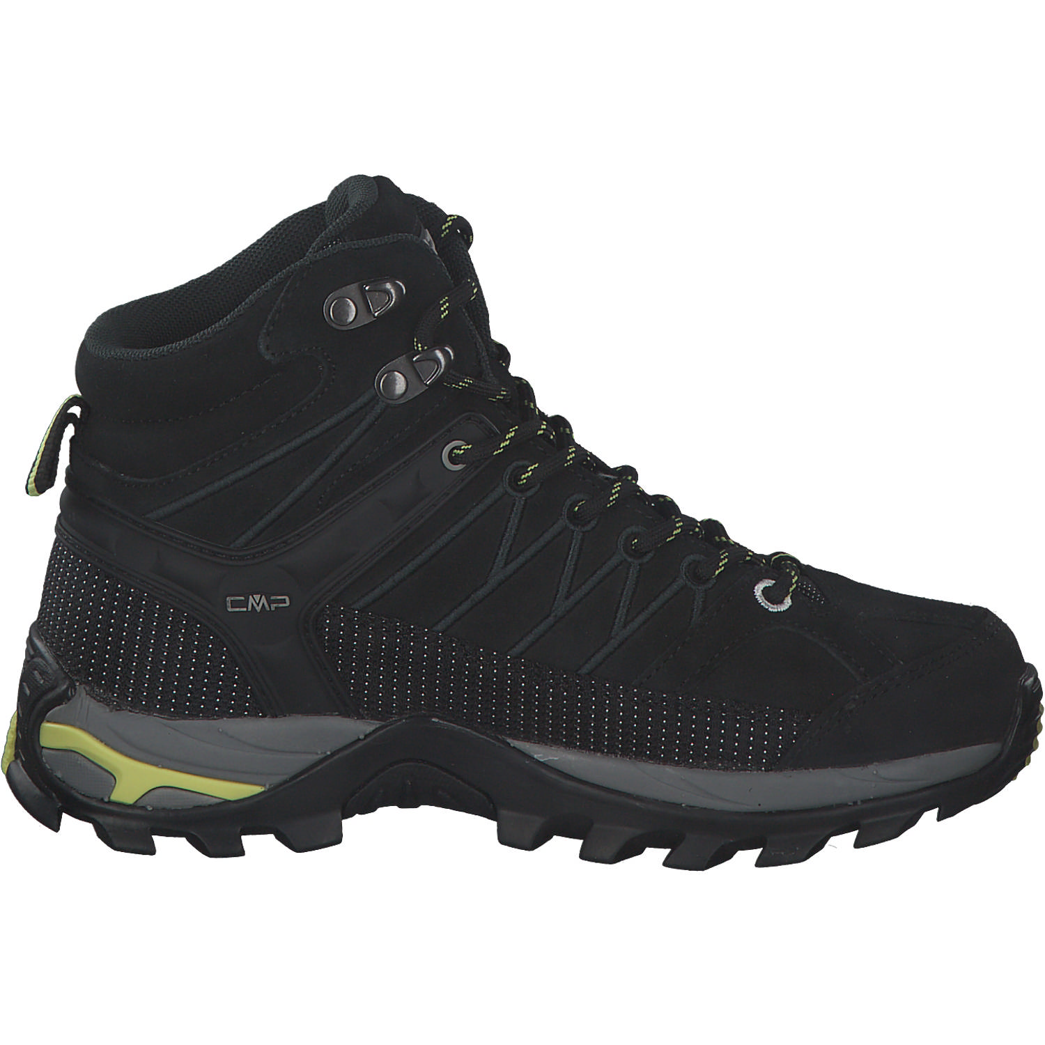 CMP Rigel Mid 3Q12946, Trekkingschuhe, Damen, nero lime