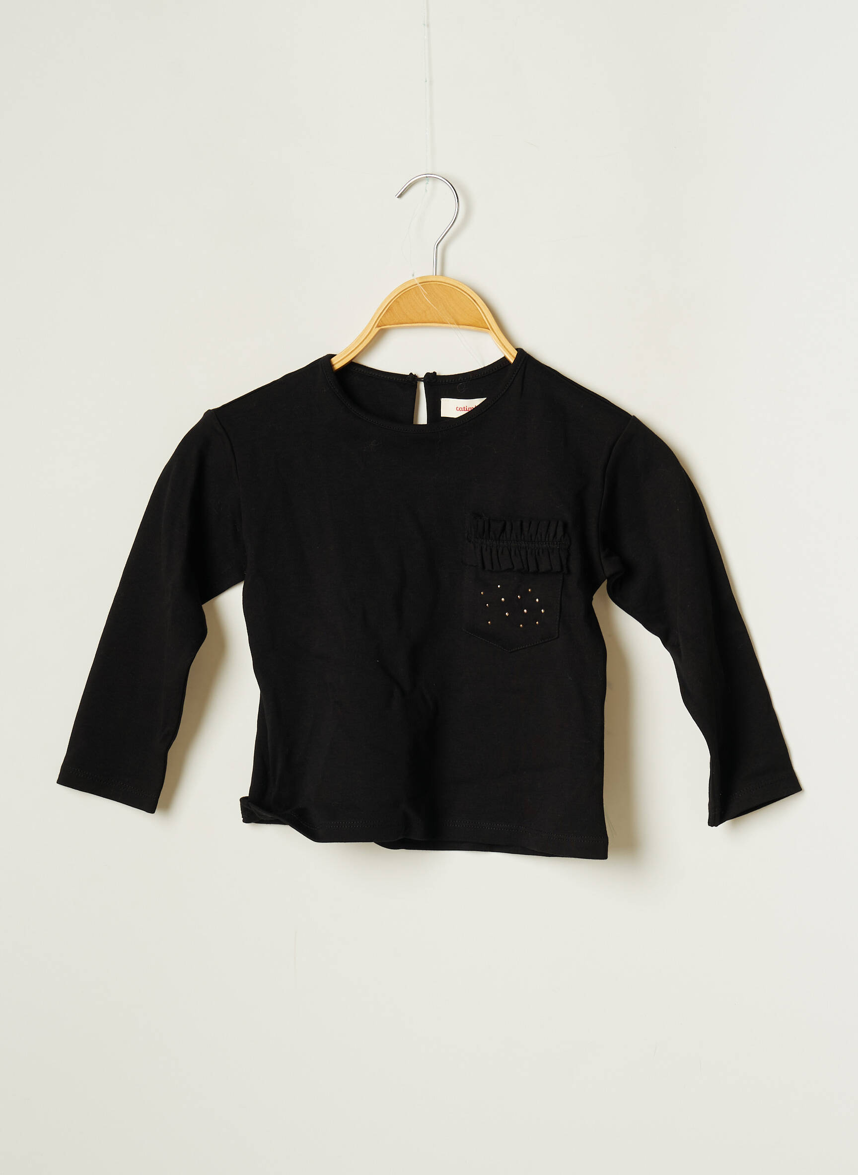 Catimini Tshirts Fille couleur noir