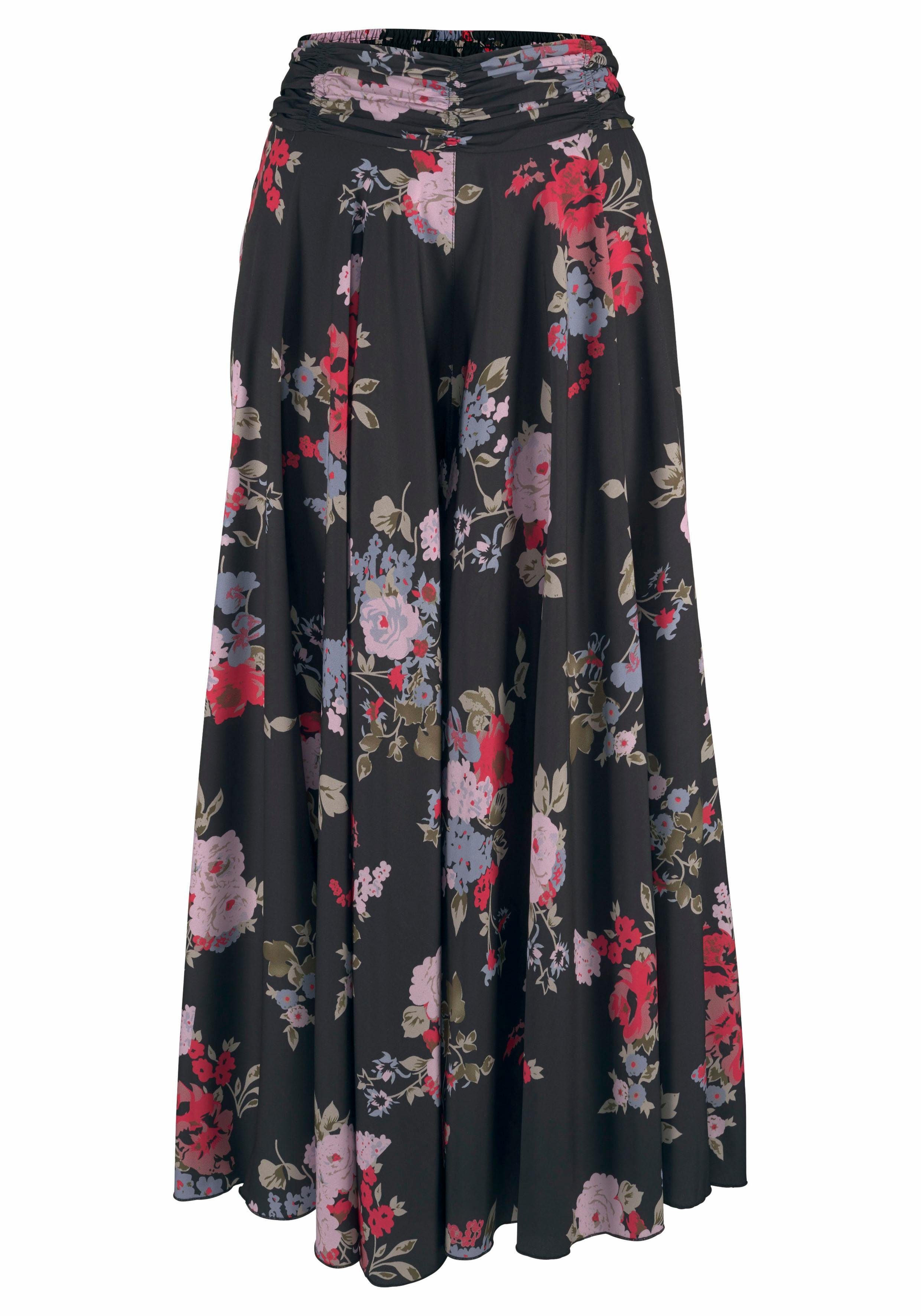 LASCANA Hosenrock mit Blumenprint
