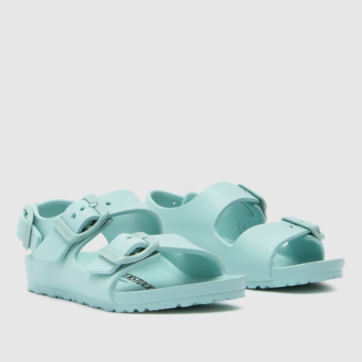 BIRKENSTOCK ljusgröna milano eva småbarnssandaler