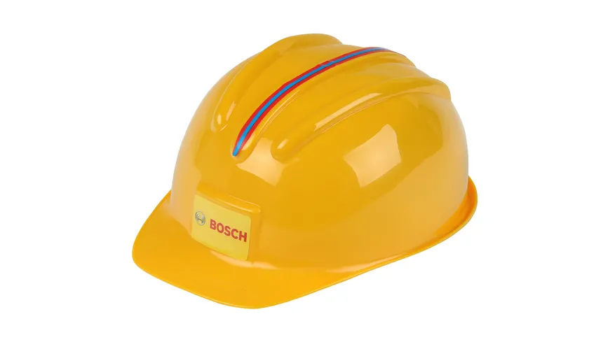 Theo Klein 8127 Bosch Handwerkerhelm | Der Spielzeughelm im Handwerker-Look