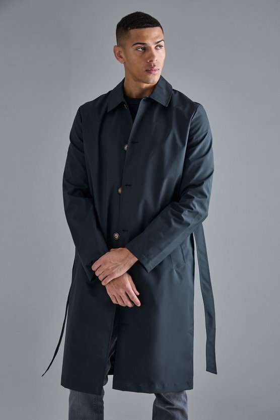 Klassischer Trenchcoat mit Gürtel