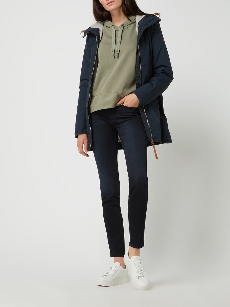 Skinny Fit Jeans mit Stretch-Anteil in dunkelblau
