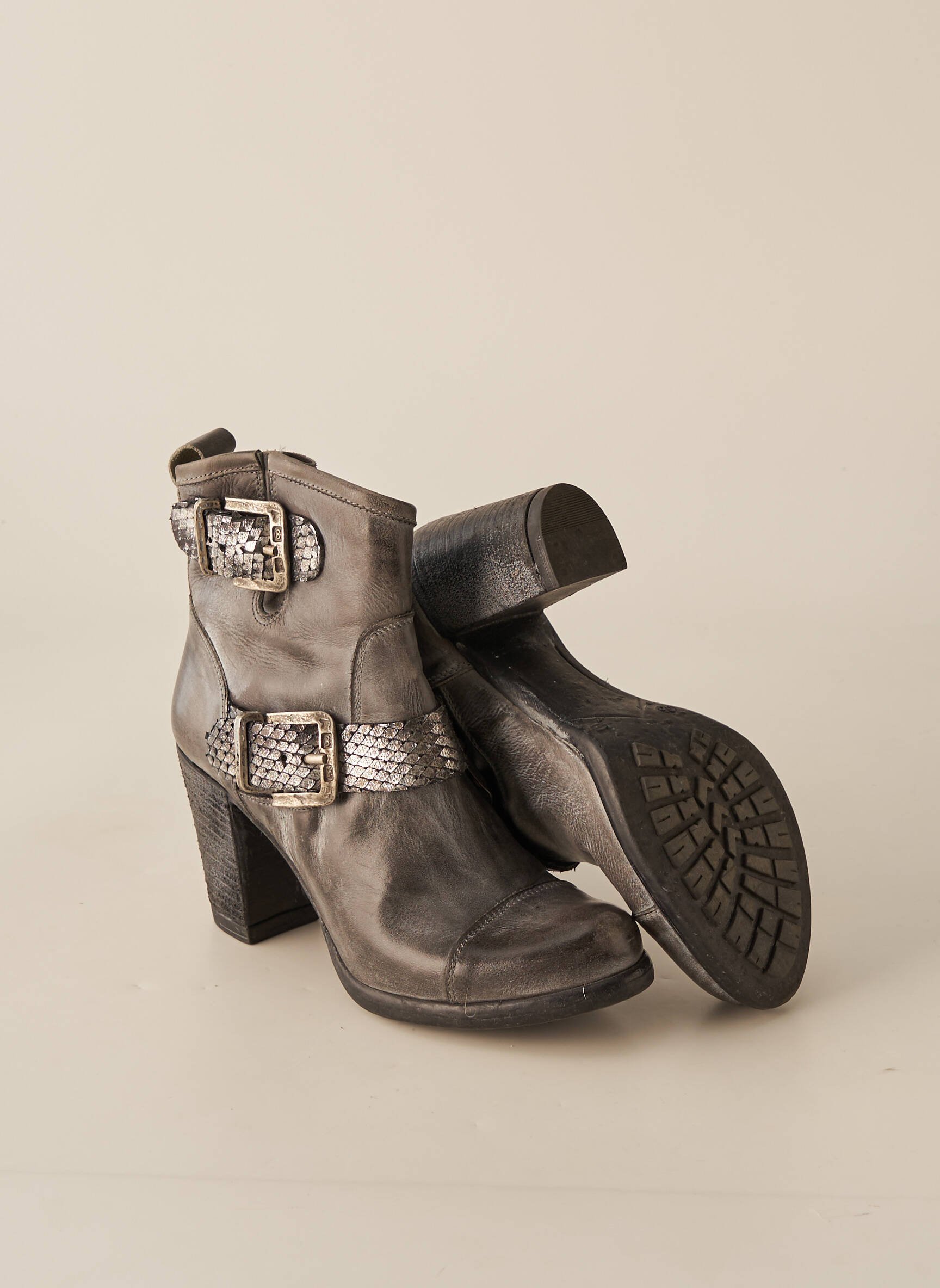Life Bottines Femme couleur gris
